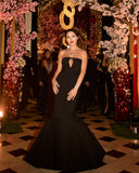 Anika | Women's Fitted Strapless Mermaid Maxi Prom Dress