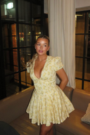 Bryanna | Women's Floral V-Neck Mini Summer Dress