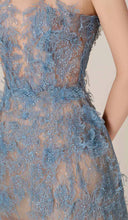 Joelle | Women's Floral Lace Embroidery Midi Prom Dress