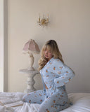 Nicole | Women’s Cozy Printed Pyjama Set