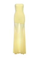 Melody | Women's Strapless Maxi Wedding Guest Dress